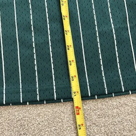 Aime Leon Dore Shirt Jersey Mens Sz XL Green White ALD Knit Tank Top Basketball - Picture 8 of 11